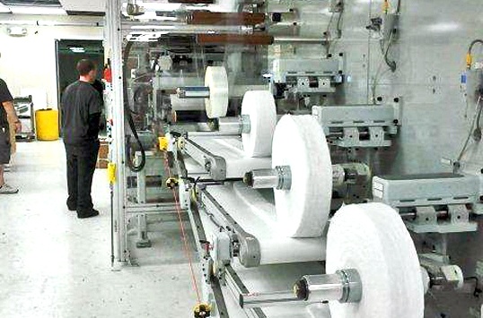 DLA-provided equipment doubles production of military bandages