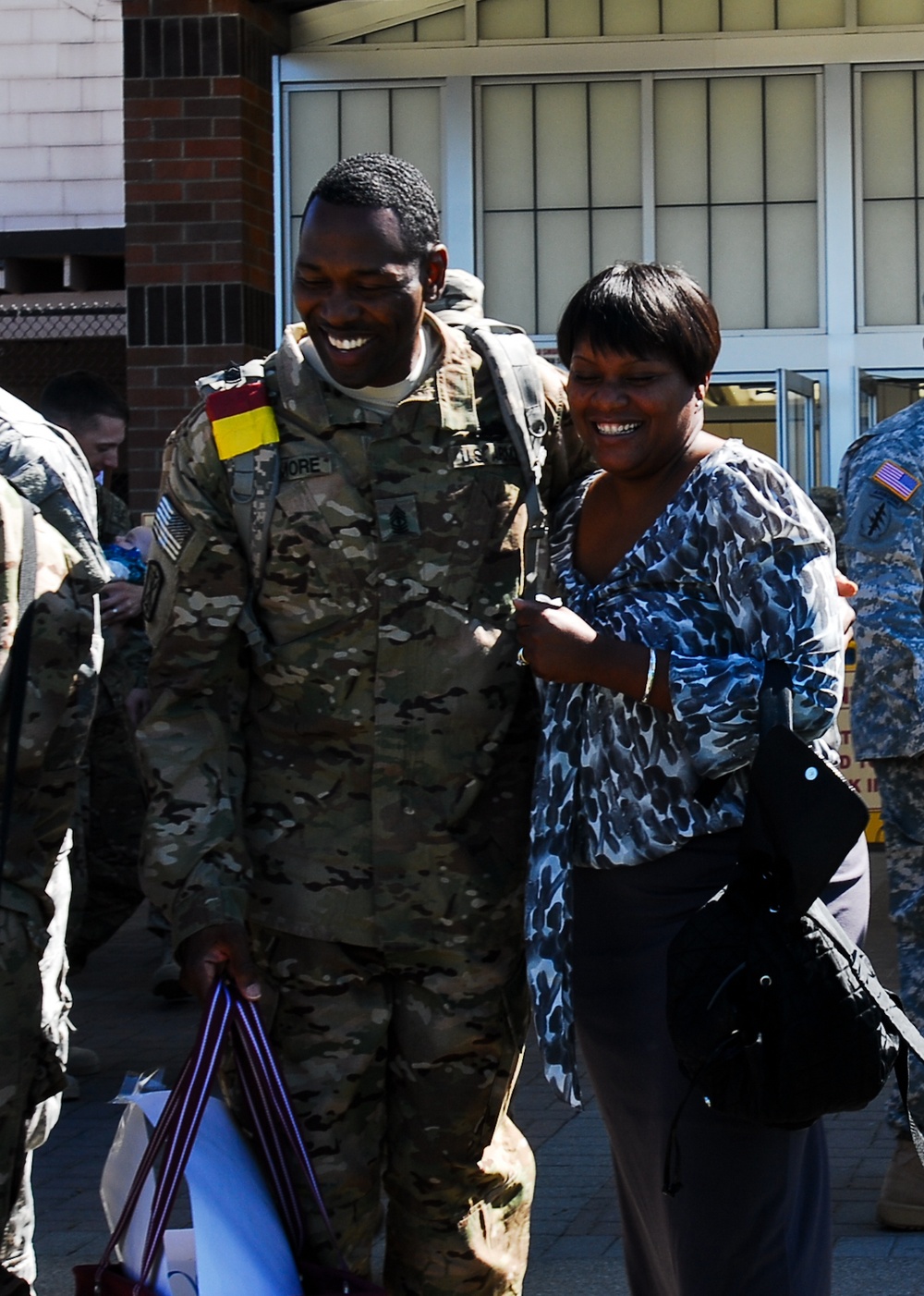 1-377 Field Artillery Battalion Soldiers Welcomed Home