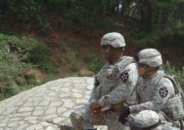 Alpha Distro Company, 70th BSB, 210th Conduts 240B Machine Gun Range