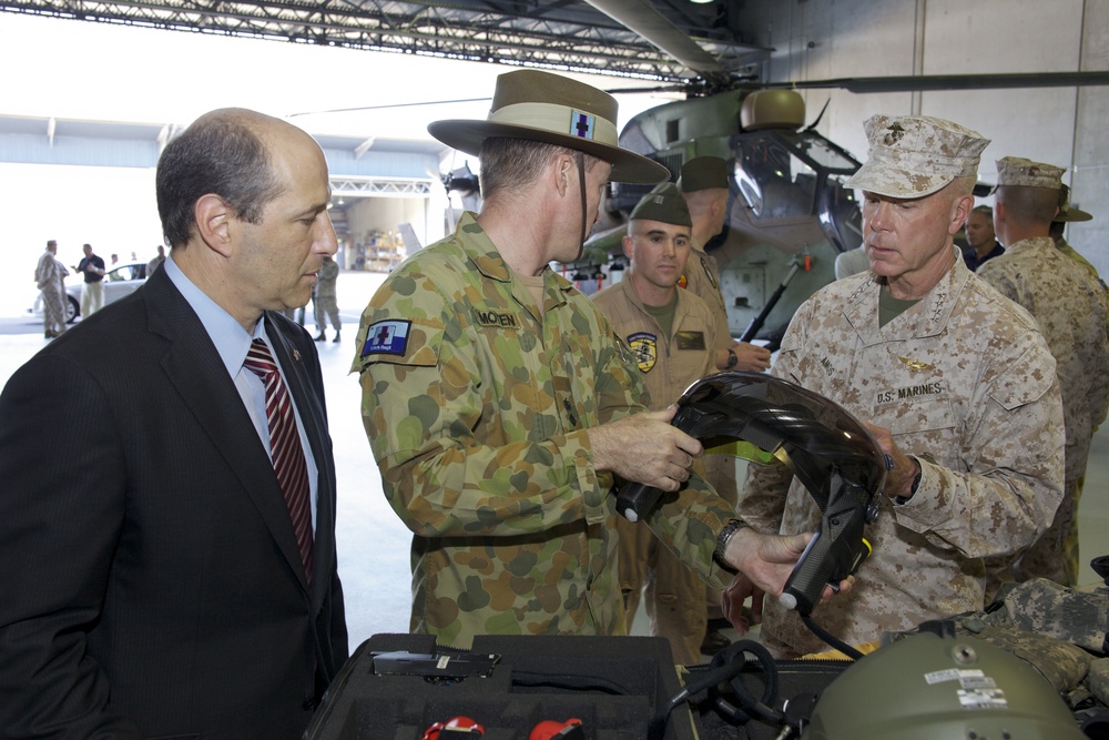 Gen. Amos visits Marines