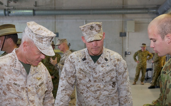 Gen. Amos visits Marines