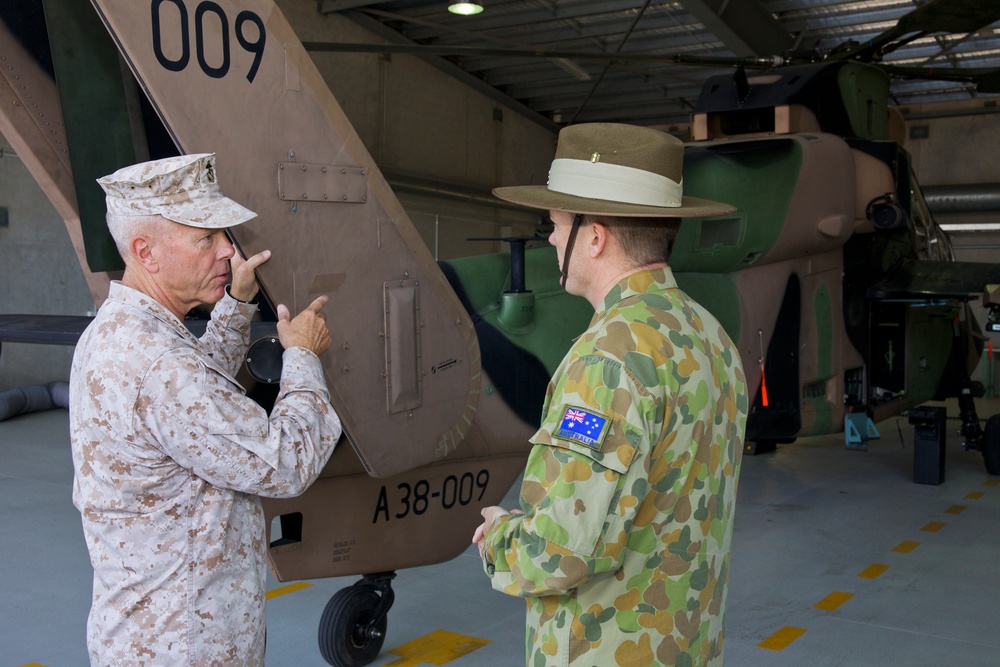 Gen. Amos visits Marines