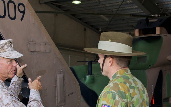 Gen. Amos visits Marines