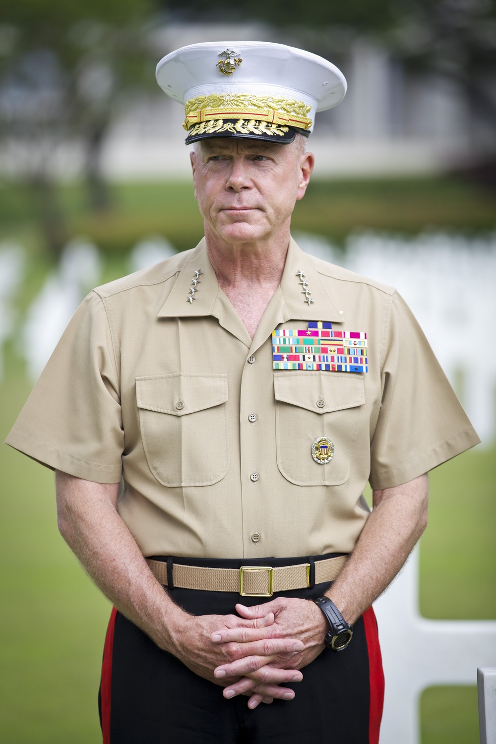Gen. Amos visits Marines