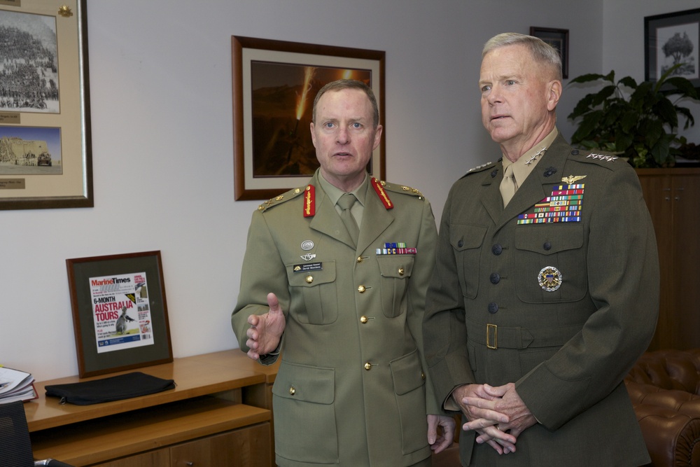 Gen. Amos visits Marines