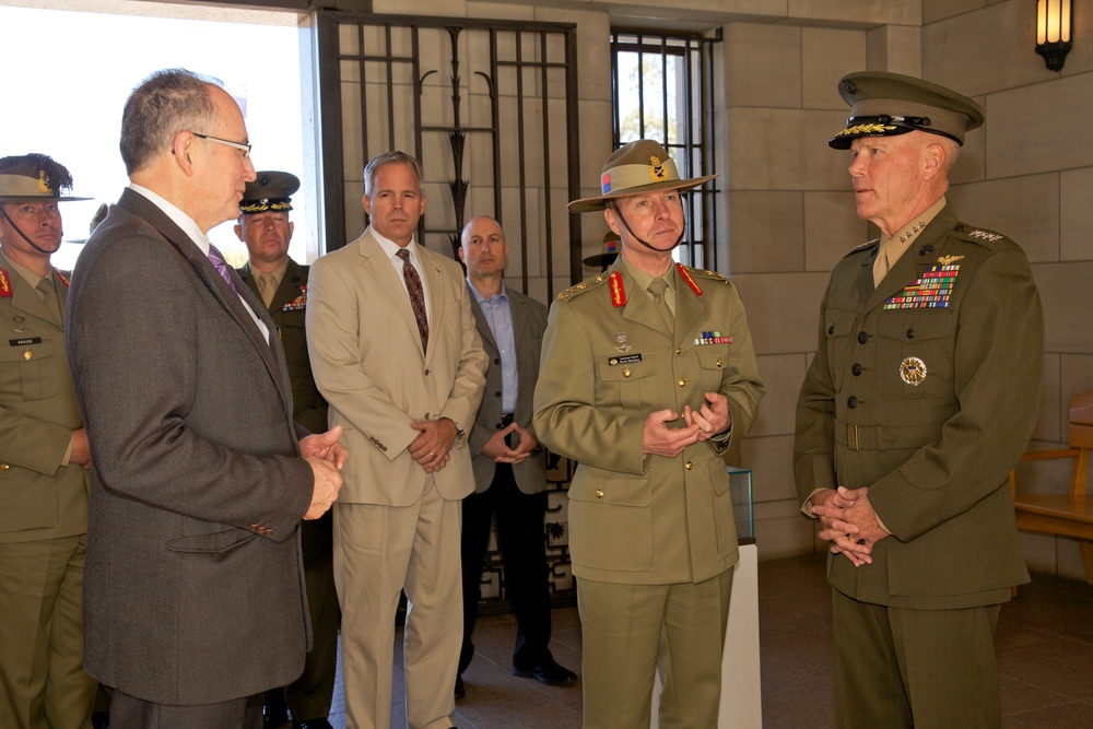 Gen. Amos visits Marines