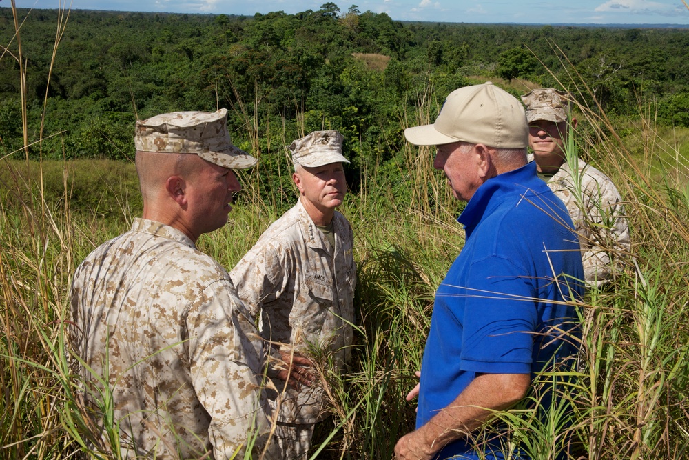 Gen. Amos visits Marines