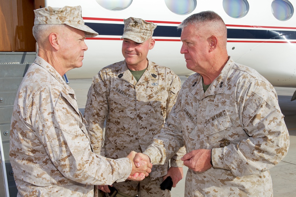 Gen. Amos visits Marines