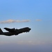 RAF C-130J Hercules takes off