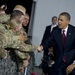 President Obama visits troops