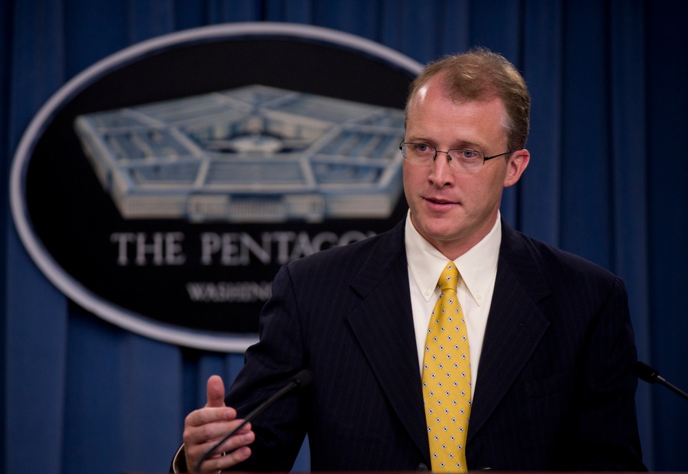 Pentagon press secretary briefing