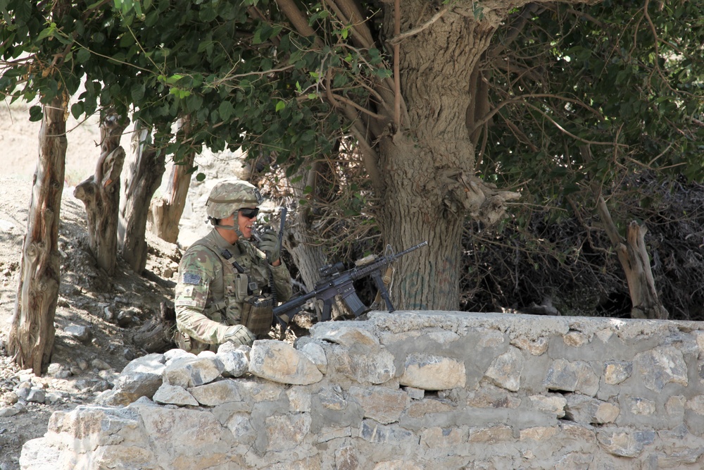 US soldiers in Afghanistan