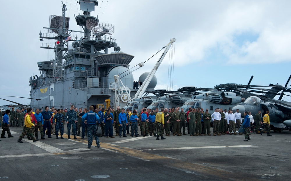 USS Bonhomme Richard action