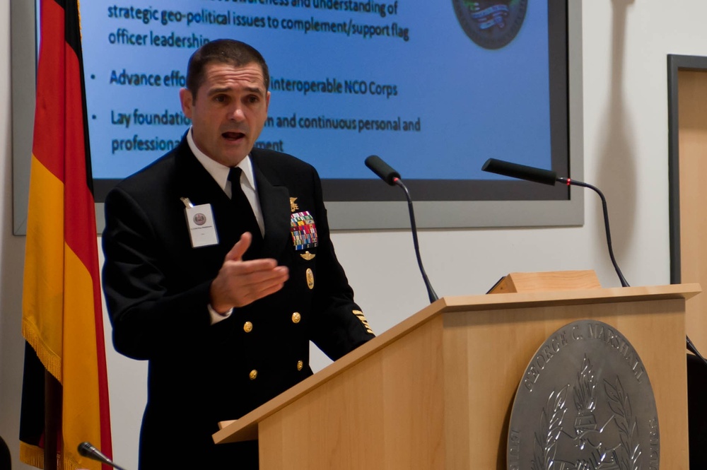 International Senior Enlisted Seminar kicks off 9th session