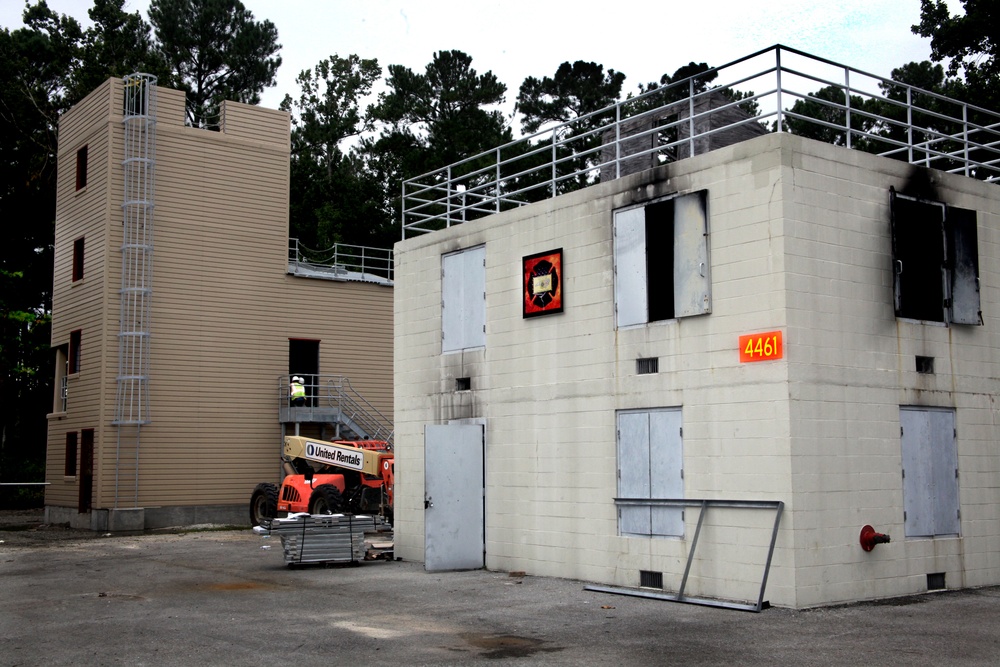 Cherry Point Fire Department builds four-story training tower