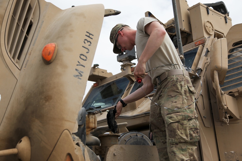 MRAP maintenance