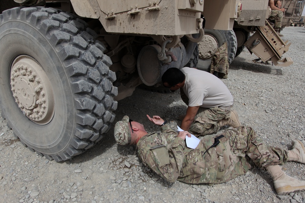 MRAP maintenance