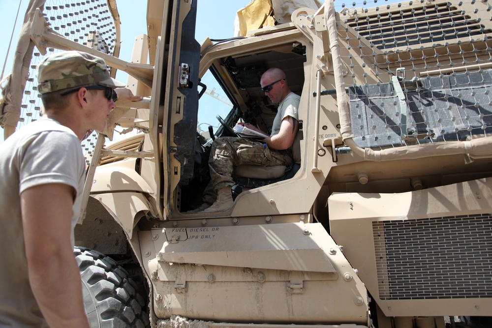 MRAP maintenance