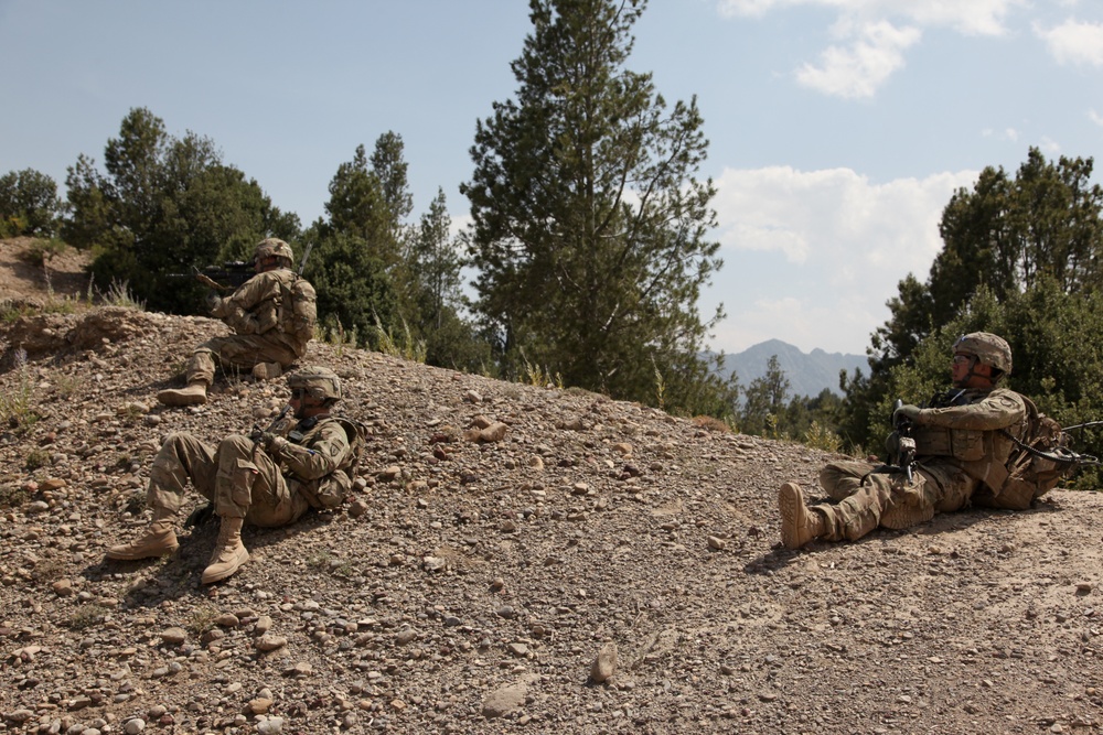 Chosen Company patrol