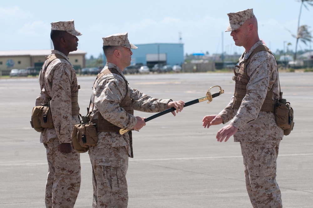 Marine Aircraft Group 24 receives new sergeant major