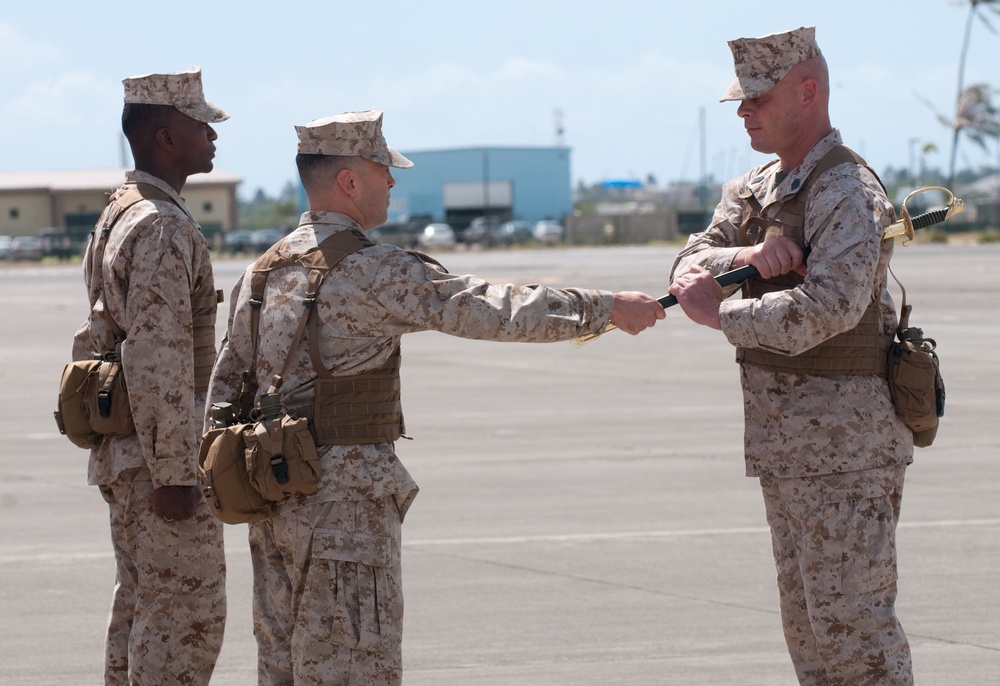 Marine Aircraft Group 24 receives new sergeant major