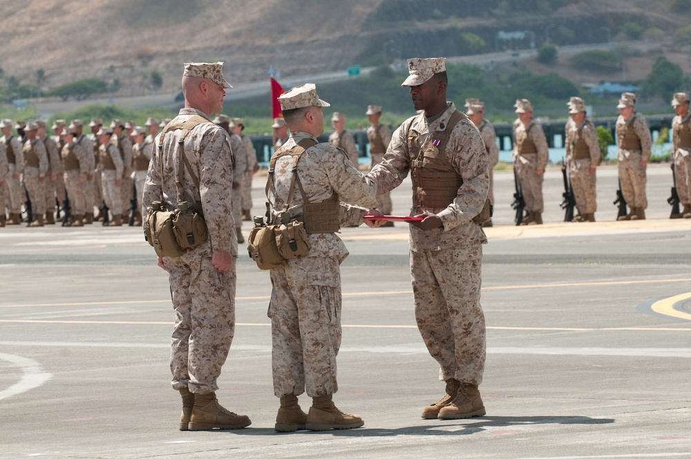 Marine Aircraft Group 24 receives new sergeant major