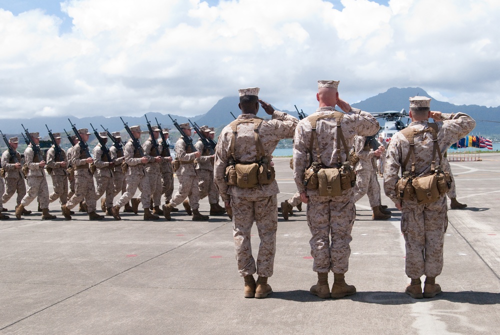 Marine Aircraft Group 24 receives new sergeant major