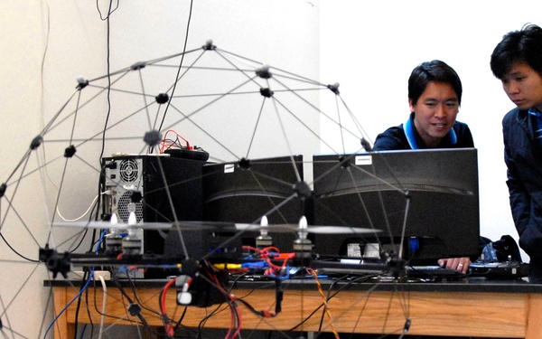 Singaporean Students, University Faculty Apply Innovative Control Technologies to UAVs