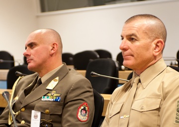 Day one of the 2012 International Senior Enlisted Seminar