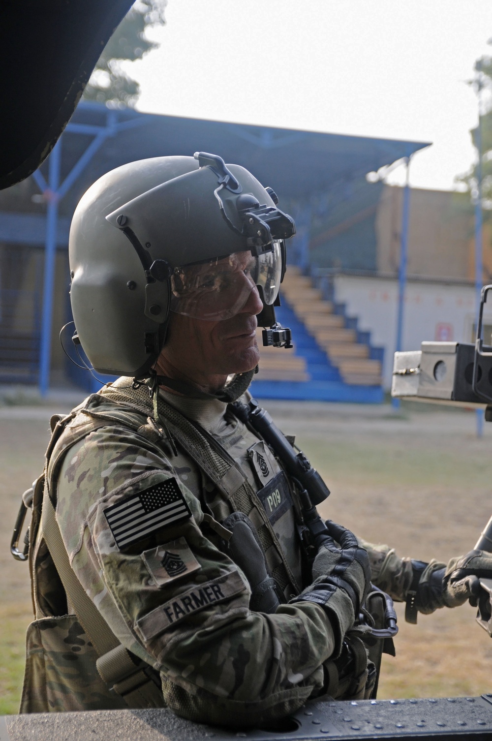 Why We Serve: Command Sgt. Maj. Larry Farmer - Leading from the door gunner's seat