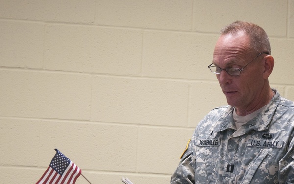 Bringing God into the chaos: Chaplain fulfills life goal in caring for soldiers