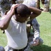 Keeping the peace: Soldiers prepare to help quell violent crowds