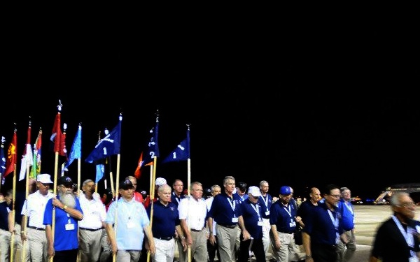 Golden Brigade marches with redeploying Paratroopers