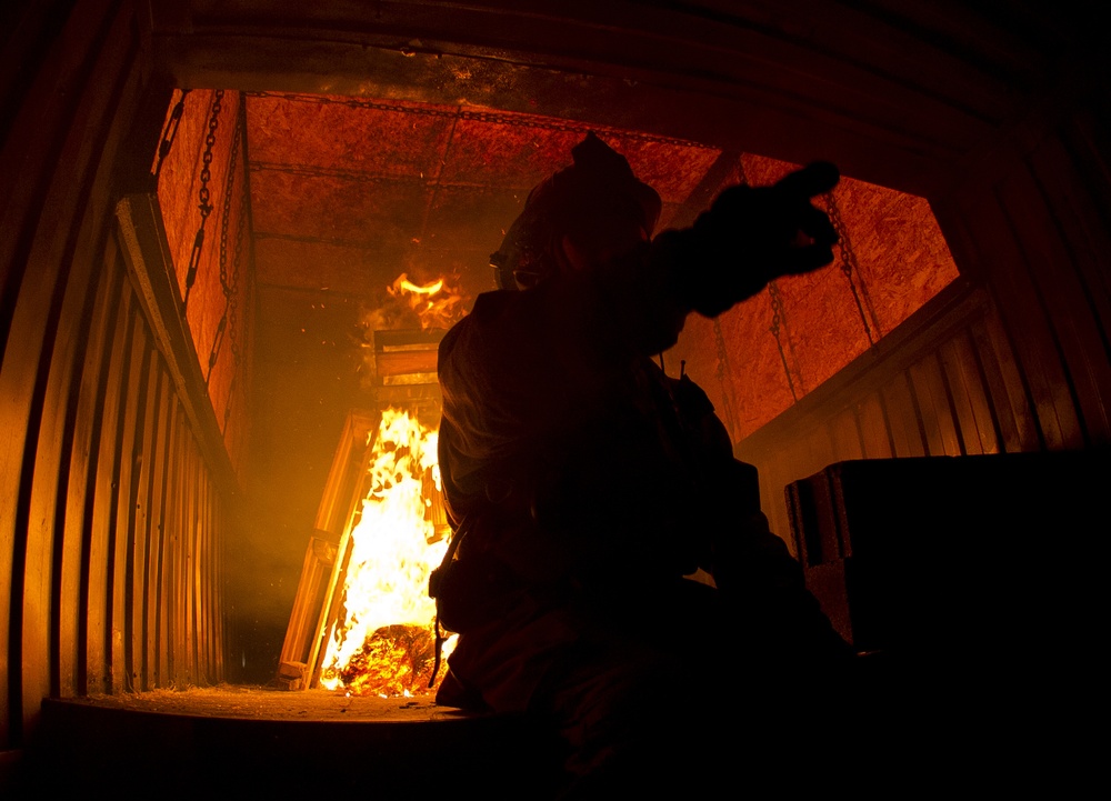 Flashover simulator