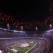 Marines unfurl flag at New York Giants opening game