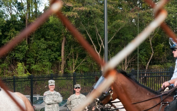 Soldiers support local and federal authorities: Units on-call for Democratic National Convention following Vigilant Guard