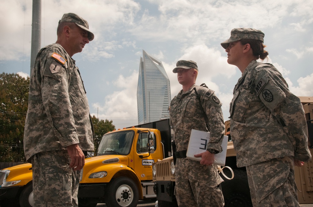 Soldiers support local and federal authorities: Units on-call for Democratic National Convention following Vigilant Guard