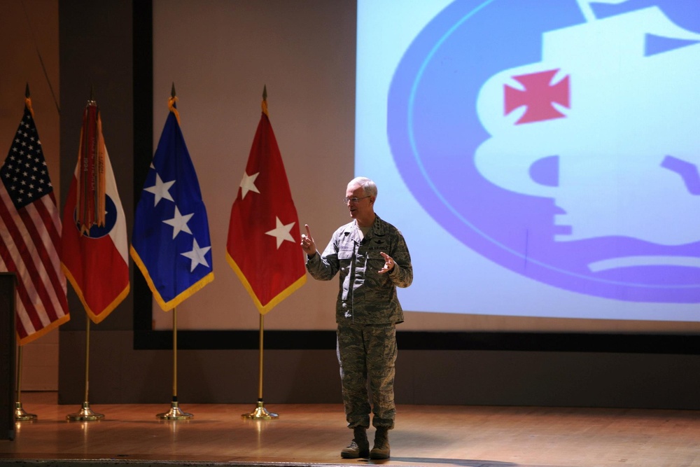 SOUTHCOM commander visits FSH, Army South, encourages more joint, multinational operations