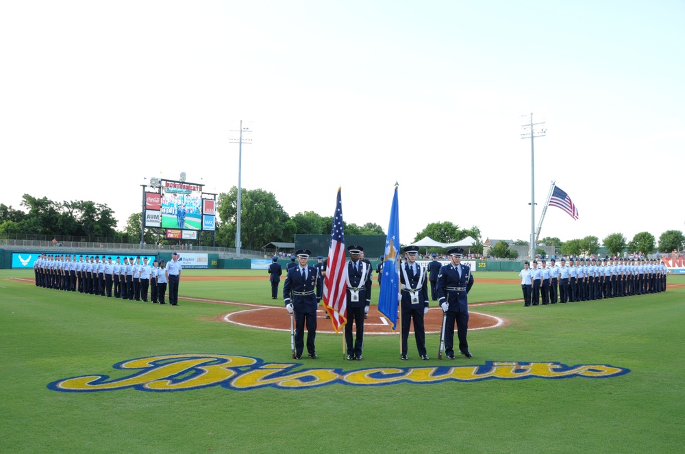 Military Appreciation Night at Montgomery Biscuits