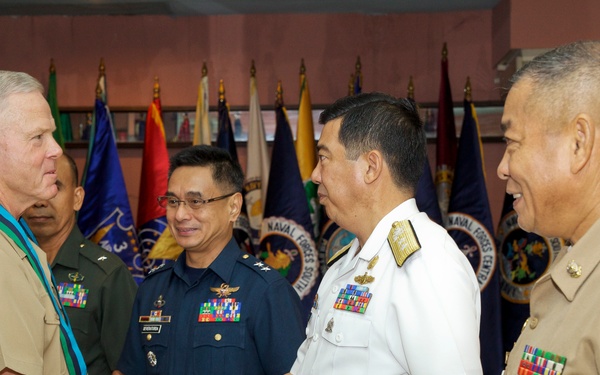 Commandant of the US Marine Corps Gen. James F. Amos visits Manila, Philippines