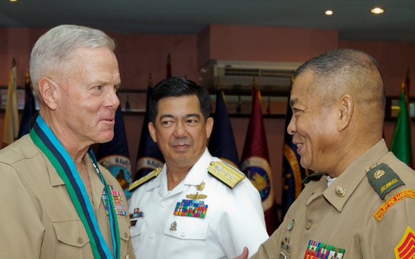 Commandant of the US Marine Corps Gen. James F. Amos visits Manila, Philippines