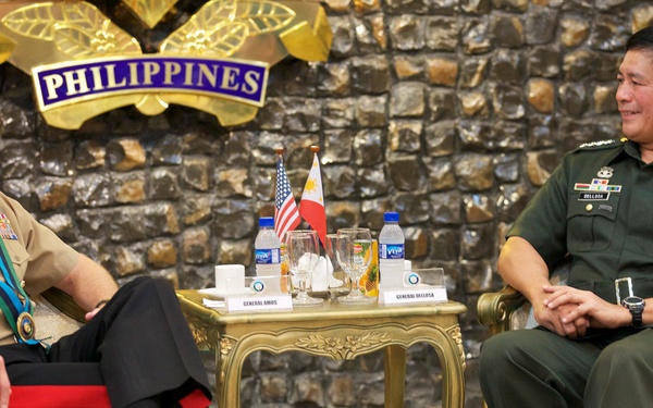Commandant of the US Marine Corps Gen. James F. Amos visits Manila, Philippines