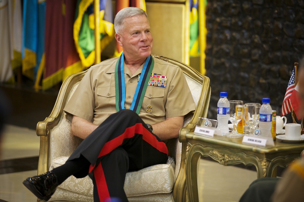 Commandant of the US Marine Corps Gen. James F. Amos visits Manila, Philippines