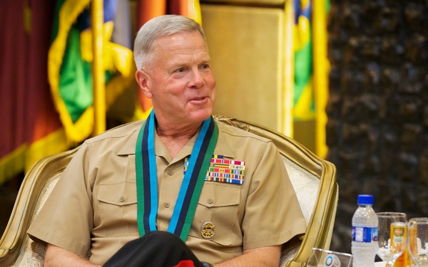 Commandant of the US Marine Corps Gen. James F. Amos visits Manila, Philippines