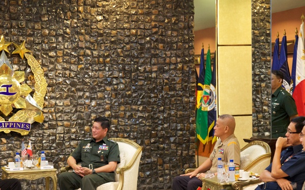 Commandant of the US Marine Corps Gen. James F. Amos visits Manila, Philippines