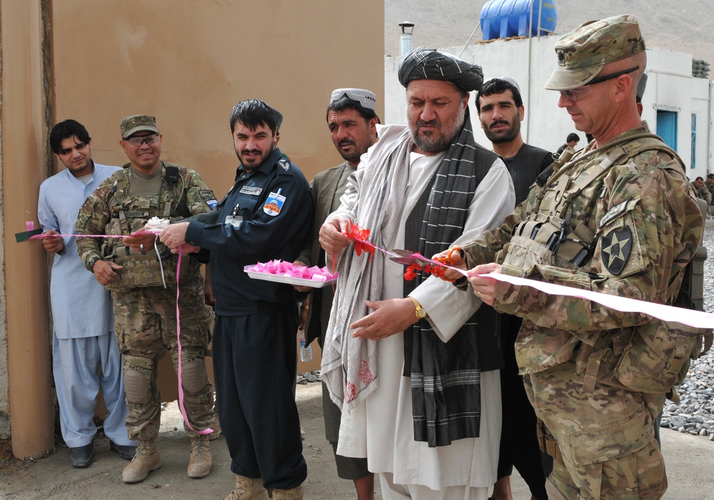 New Arghandab District checkpoint promises future security