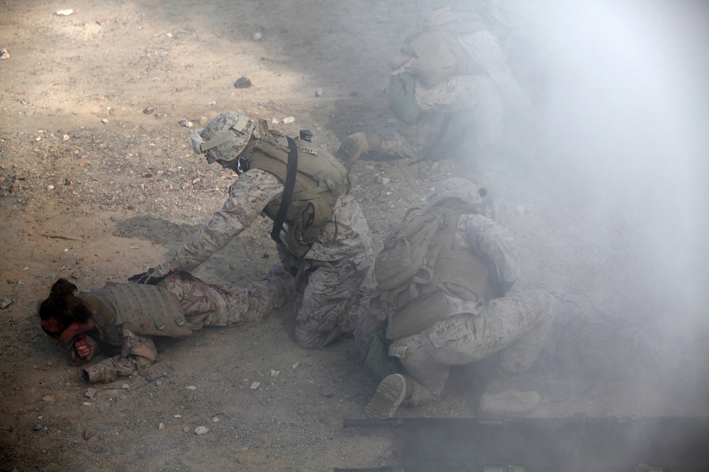 Simulated Casualties Provide Realistic Training for CLR-2