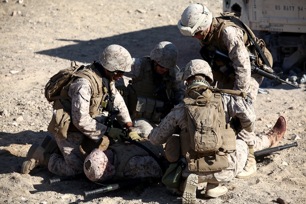 Simulated Casualties Provide Realistic Training for CLR-2