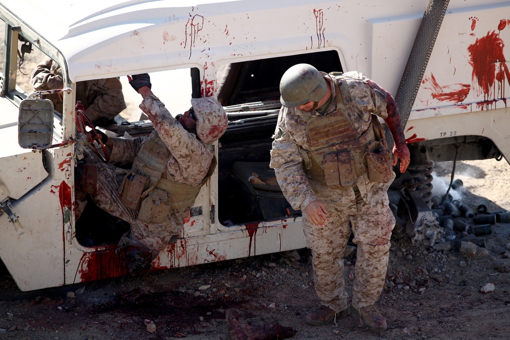 Simulated Casualties Provide Realistic Training for CLR-2