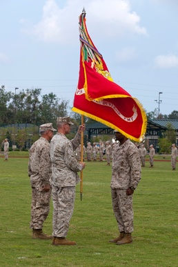 4th Marine Division change of command